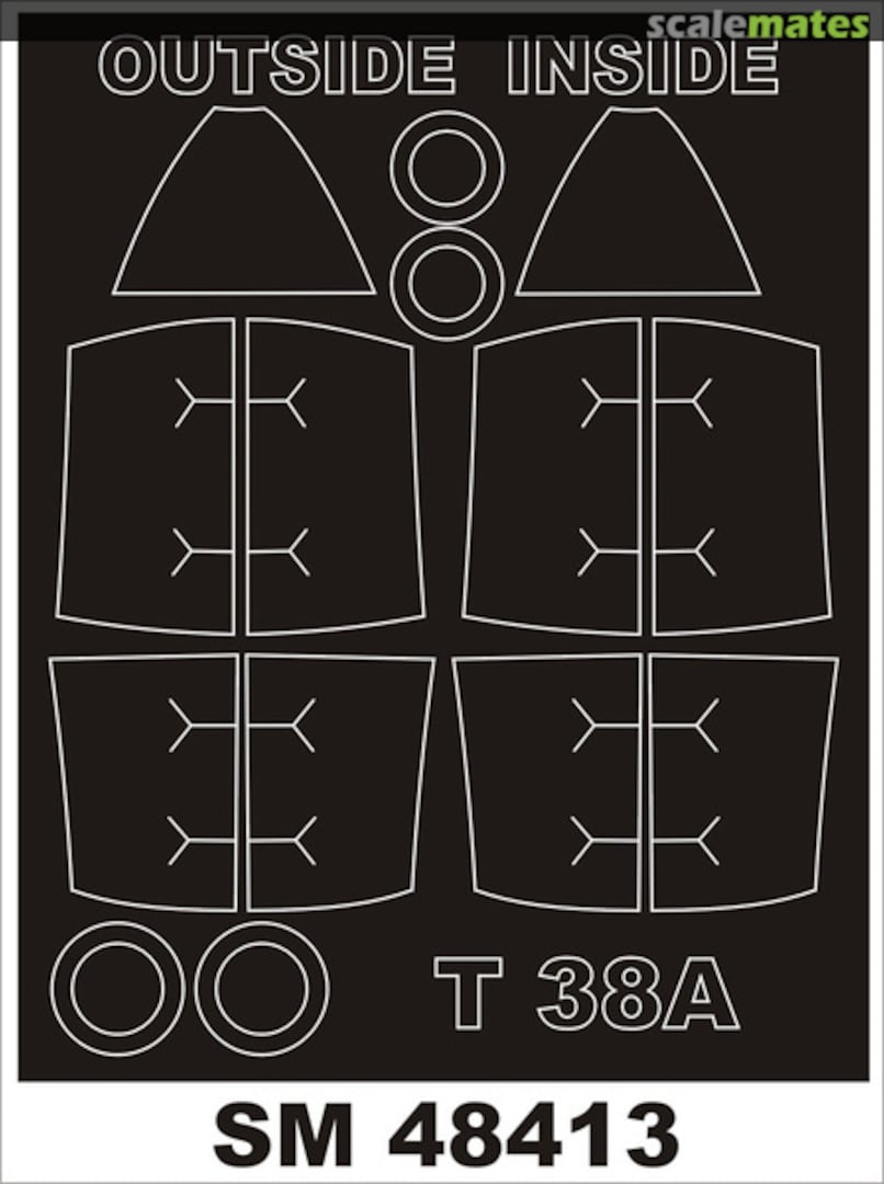 Boxart Northrop T-38A Talon SM48413 Montex