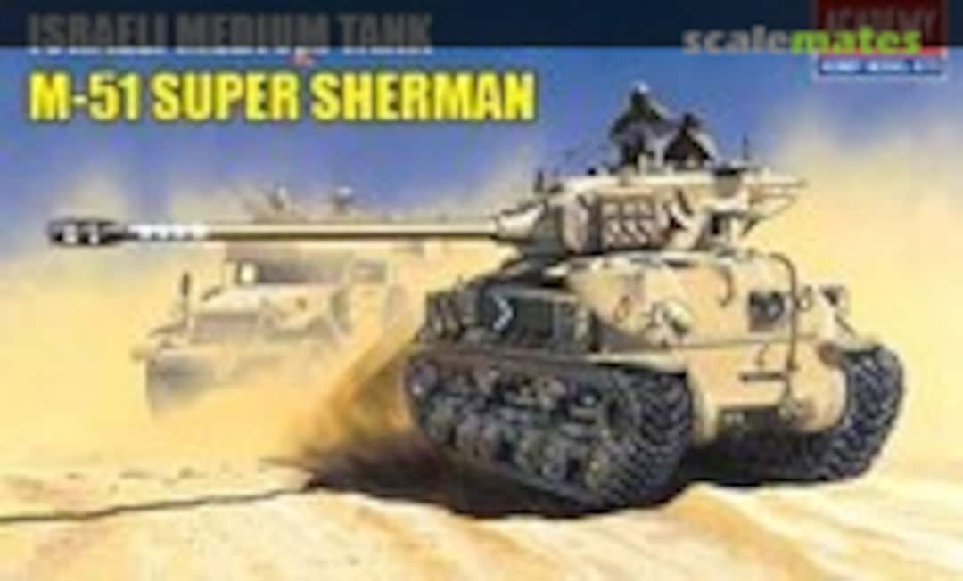 1:35 M-51 SUPER Sherman (Academy 1373)