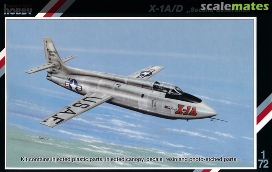 Boxart X-1A/D "Second Generation" SH72160 Special Hobby