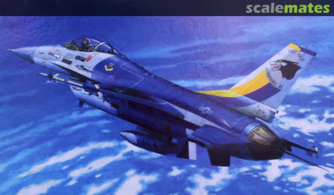 Boxart F-16A-15 'Gunsmoke`85' D-33 MisterCraft