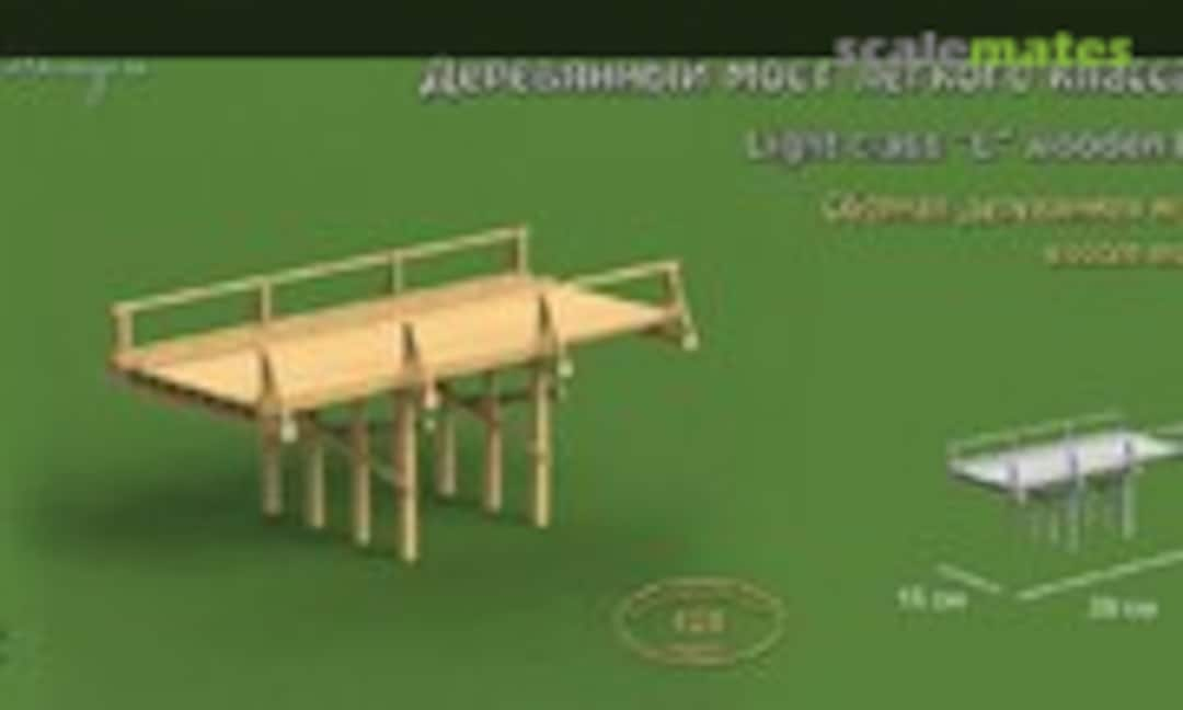 1:35 Light class&quot;L&quot; wooden bridge (SV Model 3508)