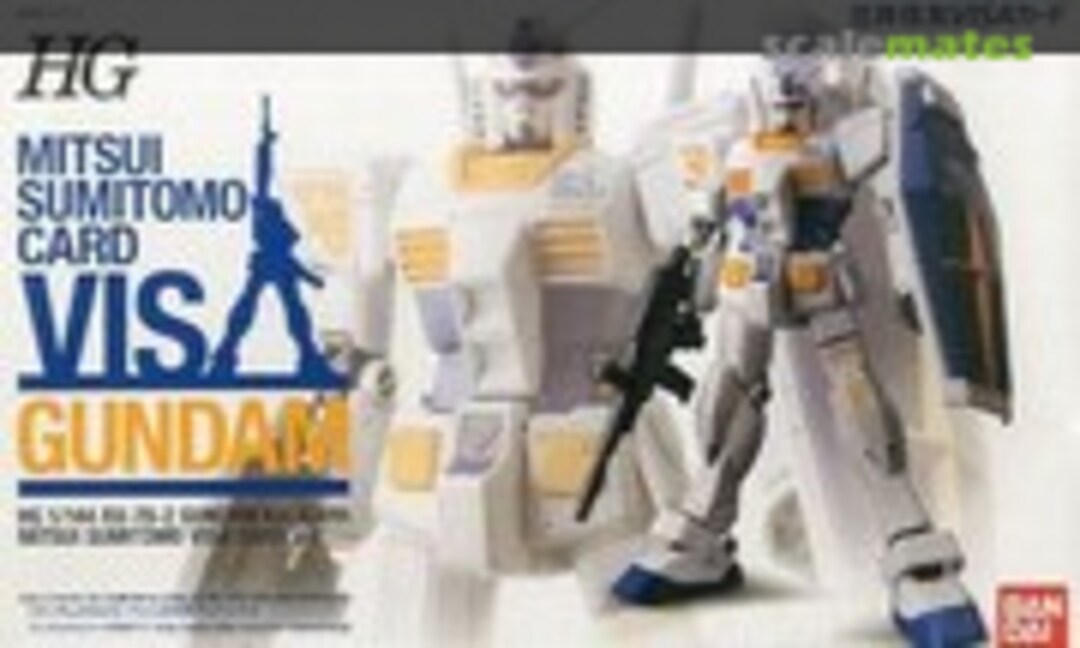 1:144 RX-78-2 Gundam Ver.G30th Mitsui Sumitomo Visa Card Ver. (Bandai 0169494)