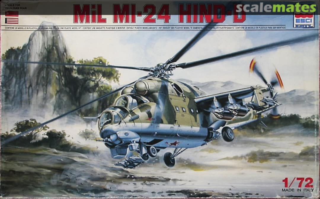 Boxart MIL Mi-24 Hind D 9069 ESCI/ERTL