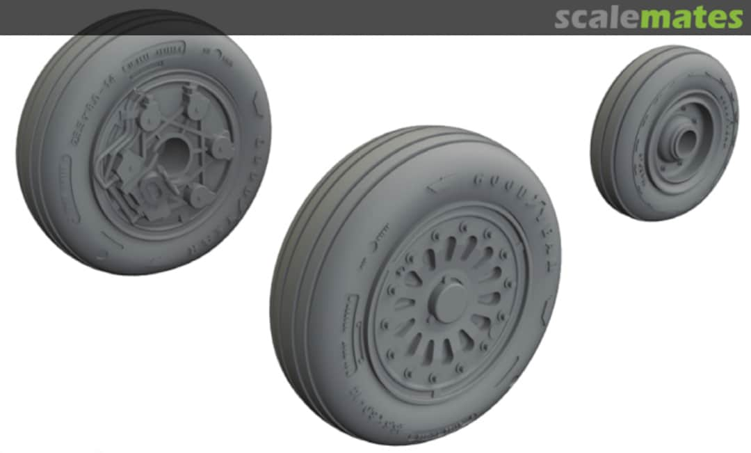 Boxart F-16C wheels early 648832 Eduard