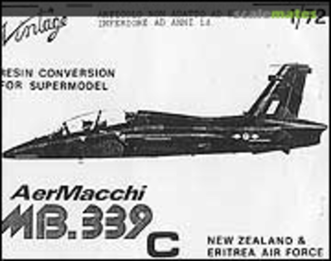 Boxart AerMacchi MB.339C VMCK 001 Vintage Models