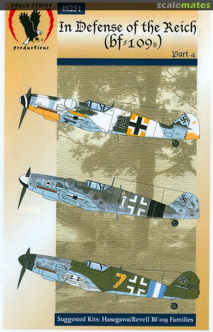 Boxart In Defense of the Reich (Bf 109s) 48251 Eagle Strike Productions