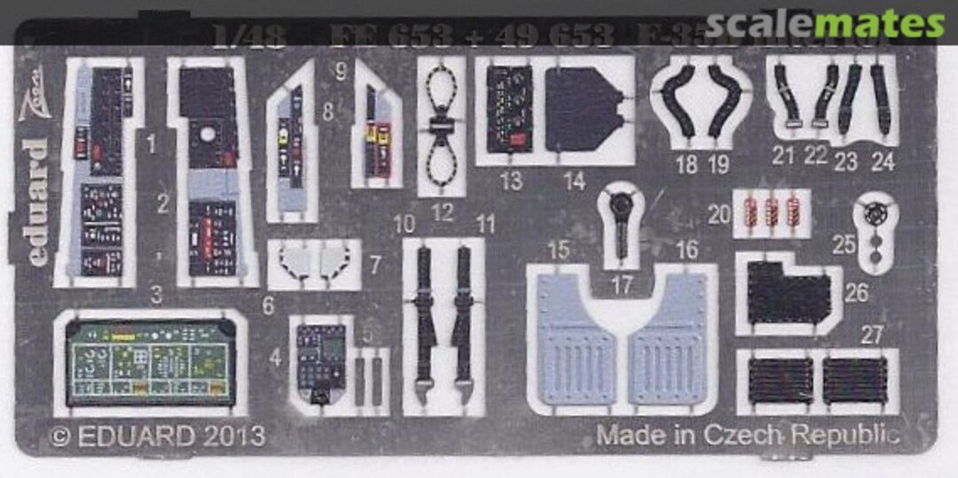 Boxart F-35B interior S. A. 49653 Eduard