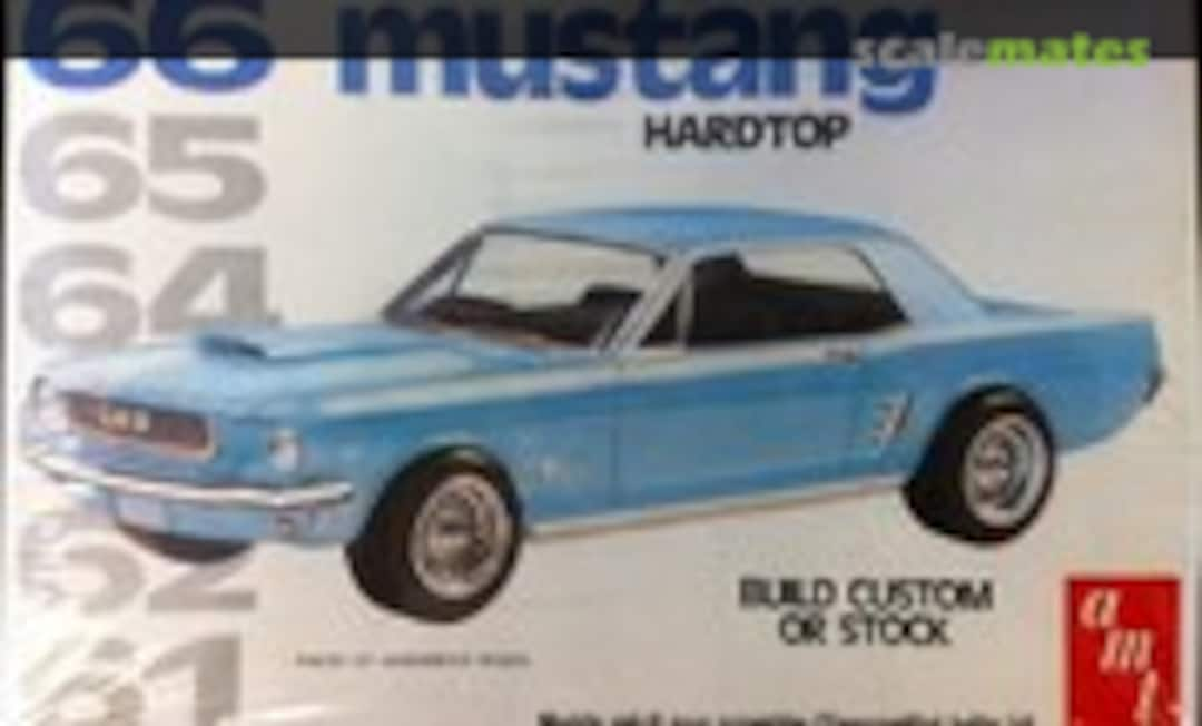 1:25 '66 Mustang Hardtop (AMT 2207)