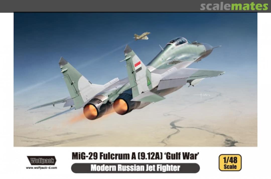 Boxart MiG-29 Fulcrum A (9.12A) 'Gulf War' WP14804 Wolfpack