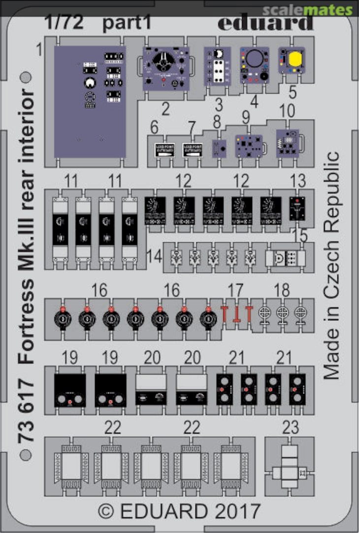 Boxart Fortress Mk.III rear interior 73617 Eduard