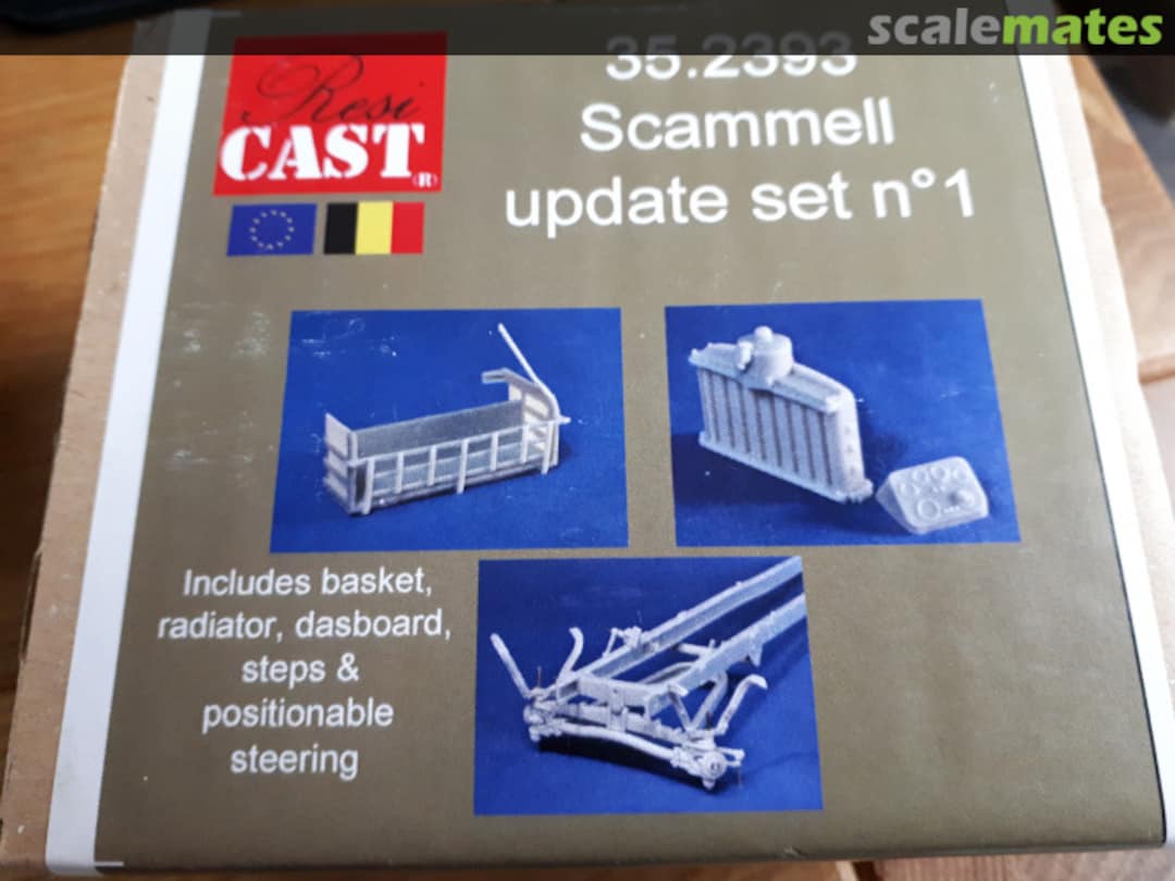 Boxart Scammell update set no. 1 35.2393 Resicast