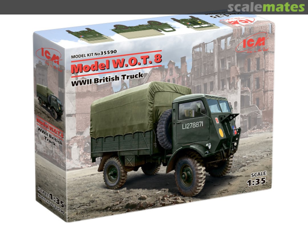 Boxart Model W.O.T. 8 35590 ICM