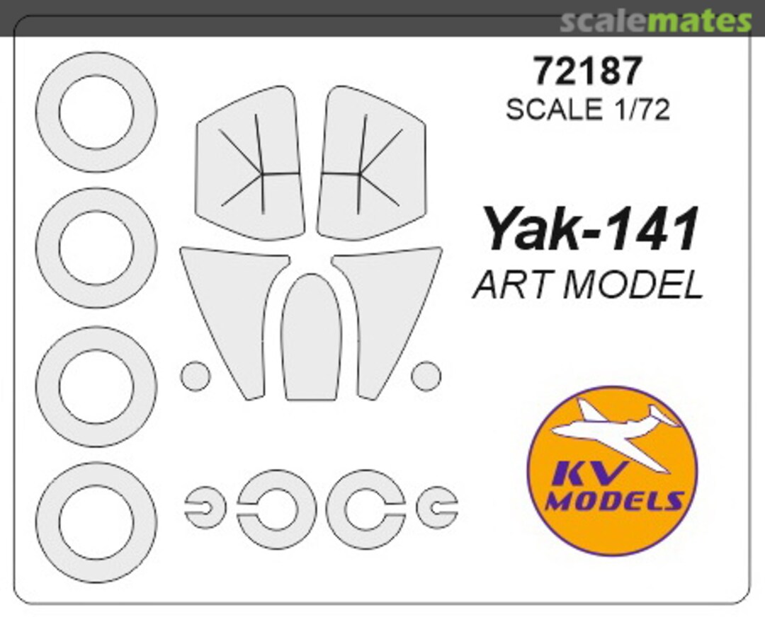 Boxart Yak-141 72187 KV Models