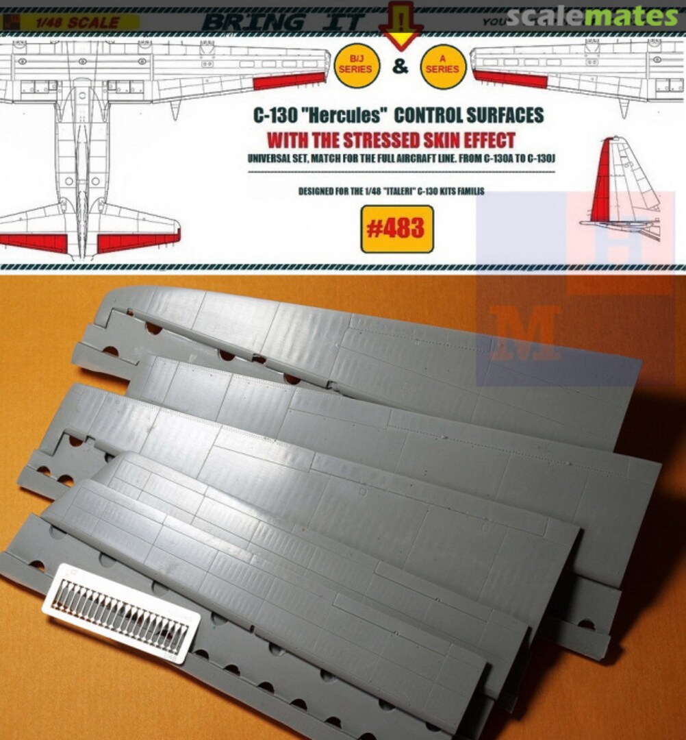 Boxart Lockheed C-130"Hercules" steering surfaces 483 MLH/Bring It!