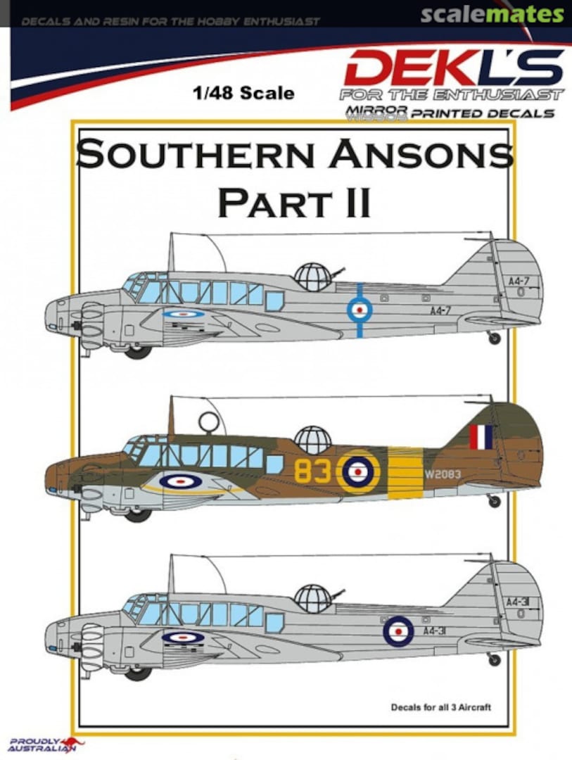 Boxart Southern Ansons DL-48045 DEKL's