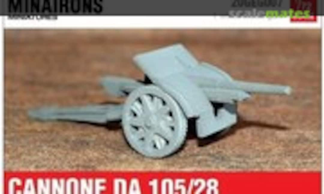 1:72 Cannone da 105/28 (Minairons Miniatures 20GEG007)