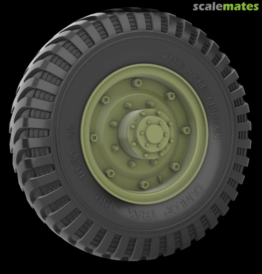 Boxart Daimler AC Road wheels RE35-731 Panzer Art