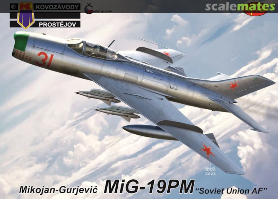 Boxart MiG-19PM KPM0411 Kovozávody Prostějov