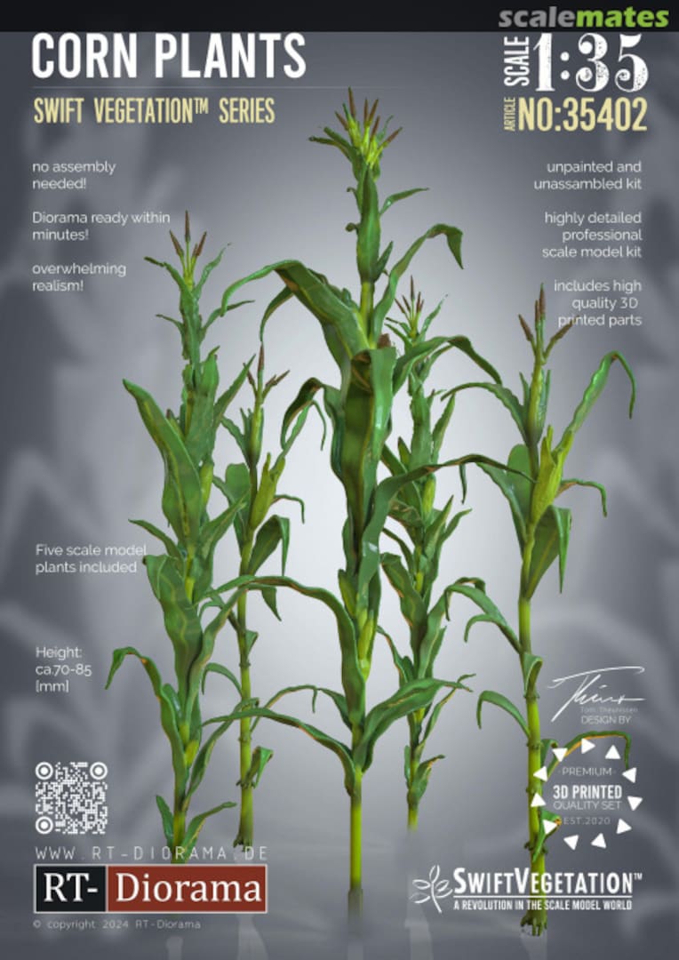 Boxart SwiftVegetation: Corn Plants 35402 RT-Diorama