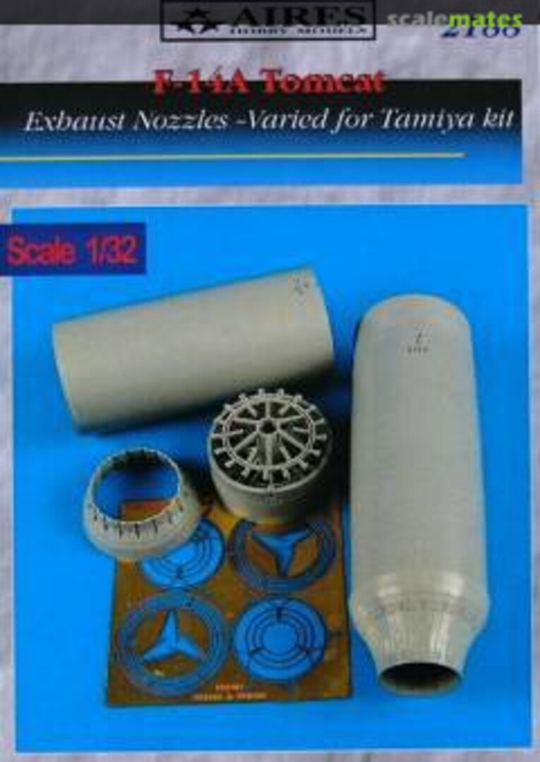 Boxart F-14A Tomcat exhaust nozzles 2188 Aires