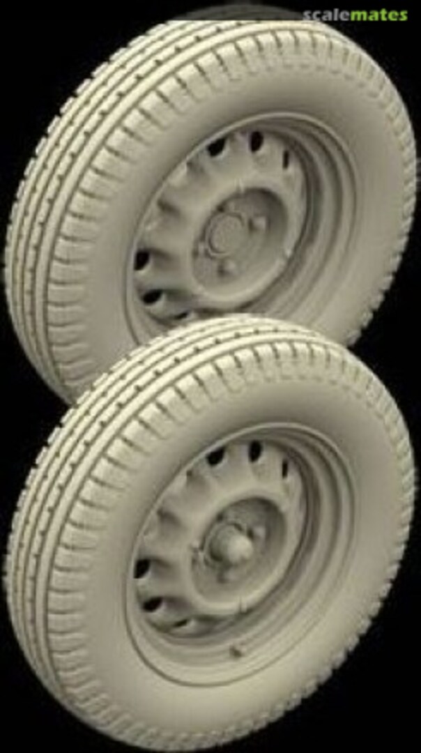 Boxart Austin Tilly - Civilian Tire pattern wheels 35097 Hussar Productions