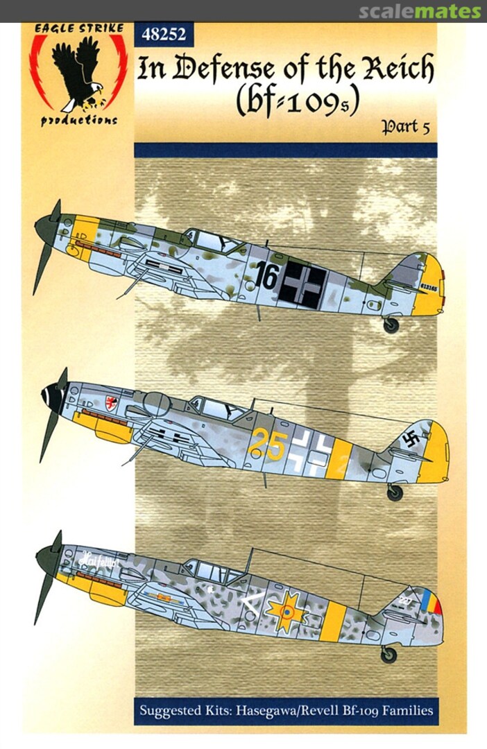 Boxart In Defense of the Reich (Bf 109s) 48252 Eagle Strike Productions