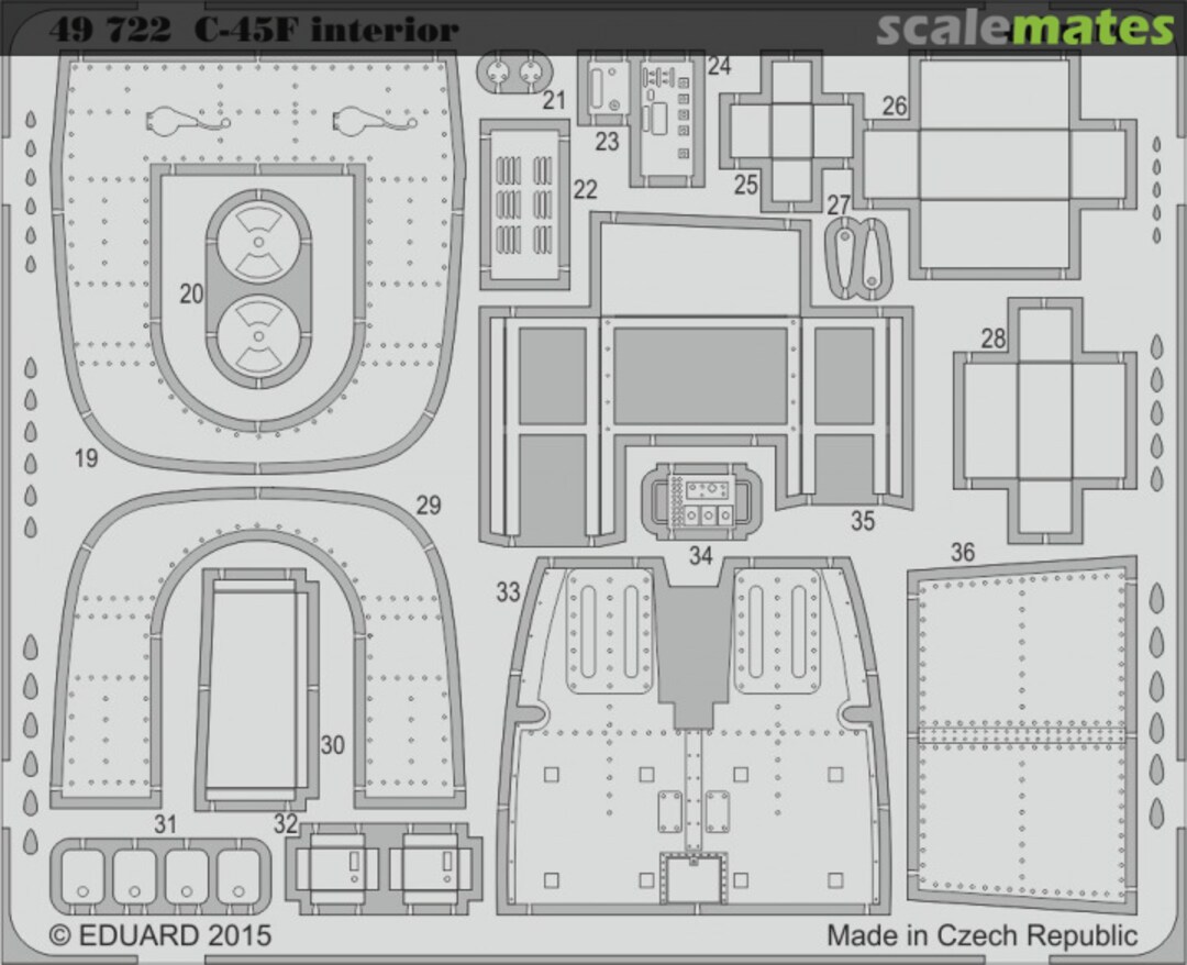 Boxart C-45F interior S.A. 49722 Eduard