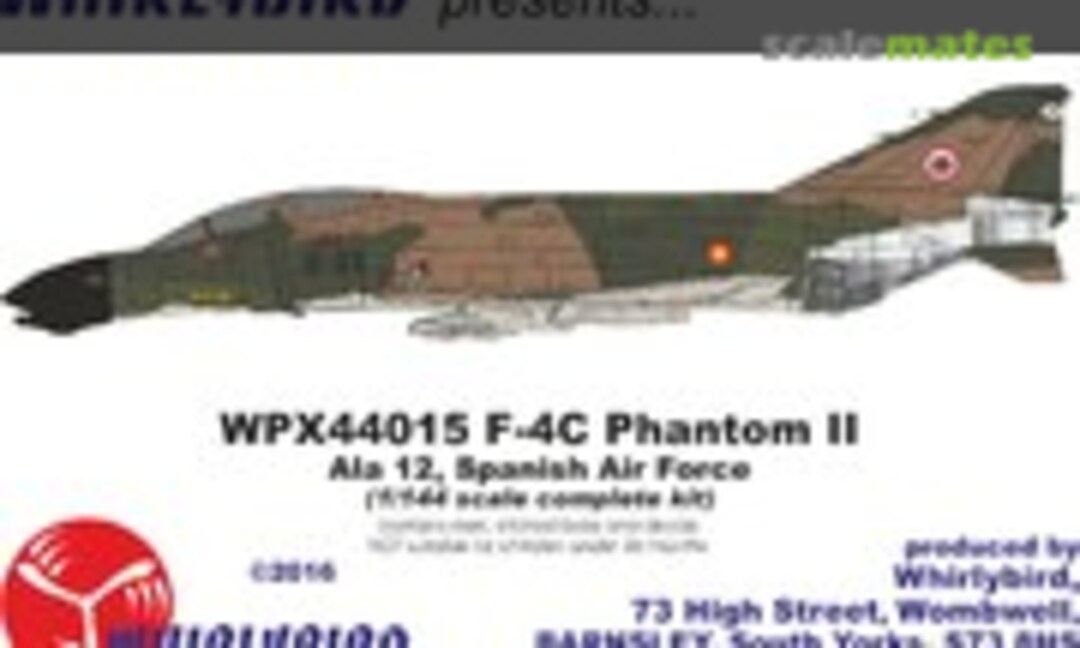 1:144 McDonnell Douglas F-4C Phantom II Spanish Air Force (Whirlybird WPX44015)