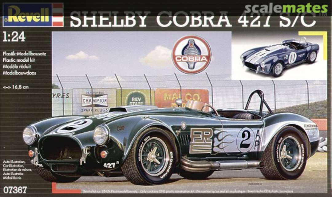 Boxart Shelby Cobra 427 S/C 07367 Revell