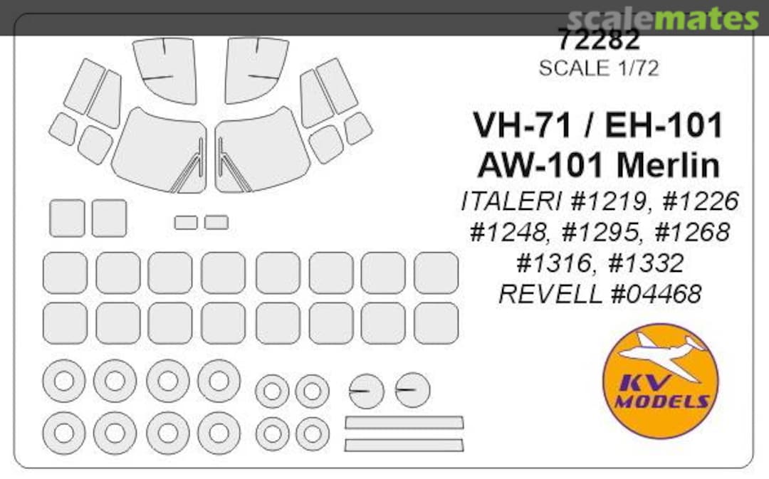 Boxart VH-71 / EH-101 / AW-101 Merlin 72282 KV Models