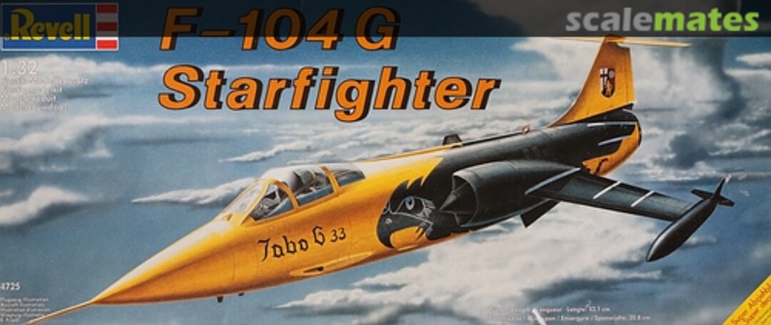 Boxart F-104 G Starfighter 4725 Revell