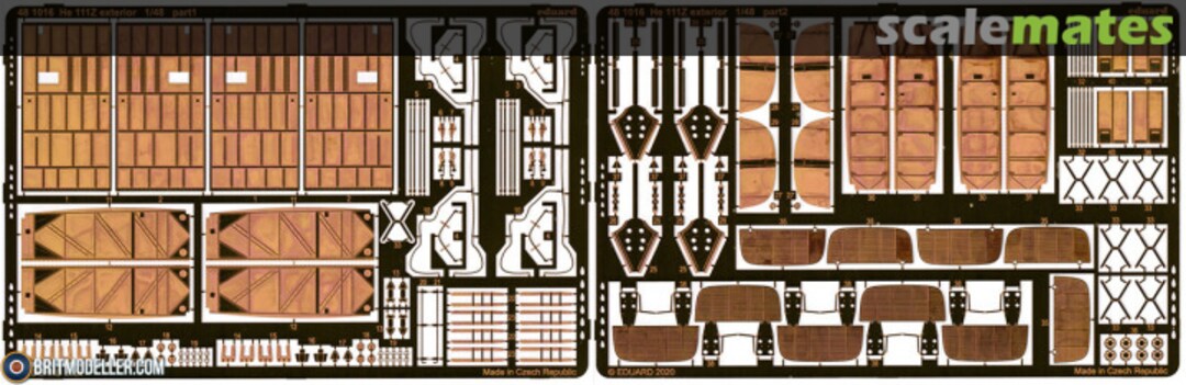 Boxart He 111Z exterior 481016 Eduard