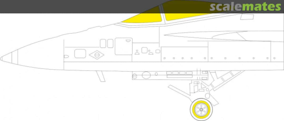 Boxart F/A-18E (TFace) EX787 Eduard