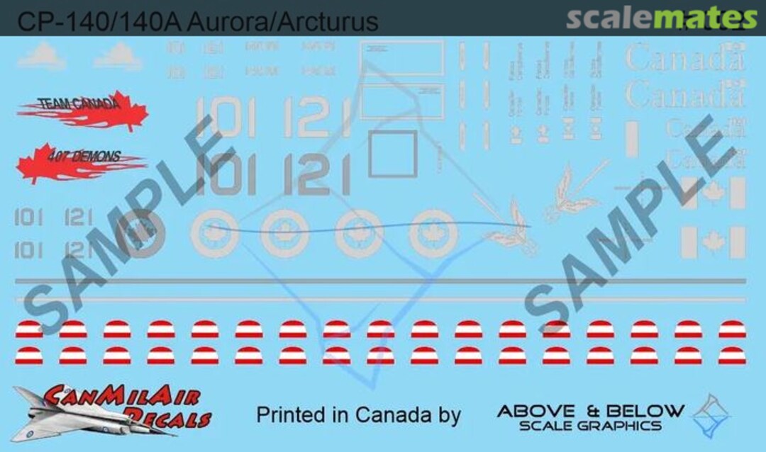 Boxart Lockheed CP-140 Aurora / CP-140A Arcturus 002 Above & Below Graphics