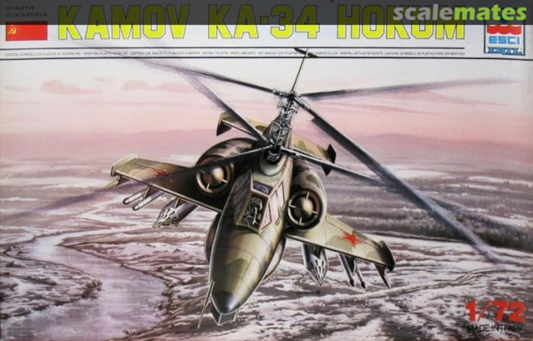 Boxart Kamov Ka-34 Hokum 9073 ESCI/ERTL