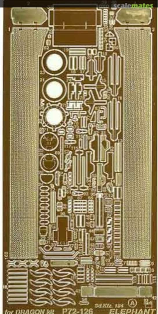 Boxart Sd.Kfz. 184 Elephant P72-126 Part