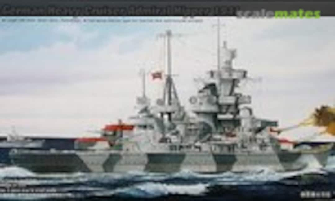 1:700 German Cruiser Admiral Hipper 1941 (Trumpeter 05776)