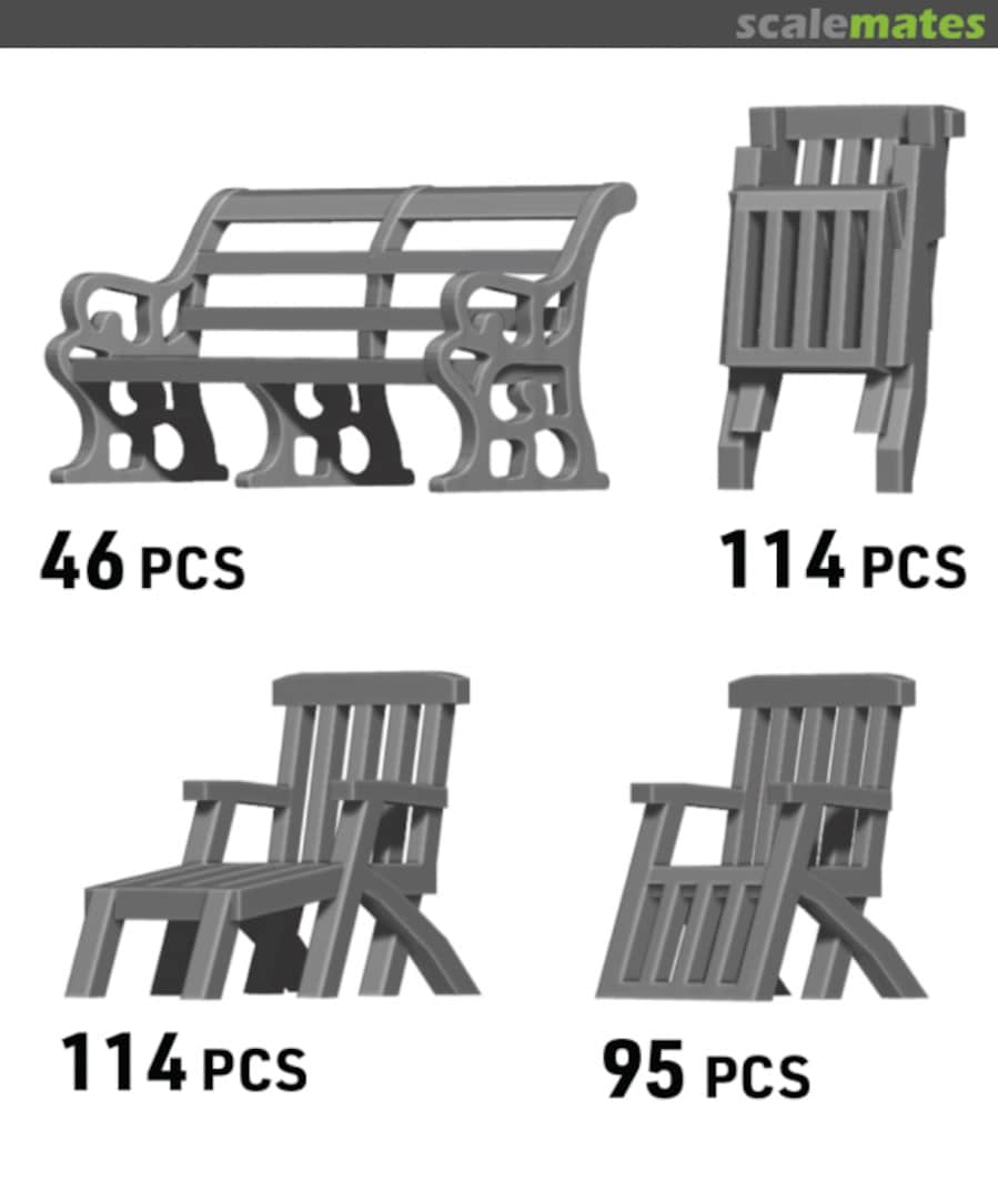 Boxart Titanic Furniture Set CV400-002 ION Model