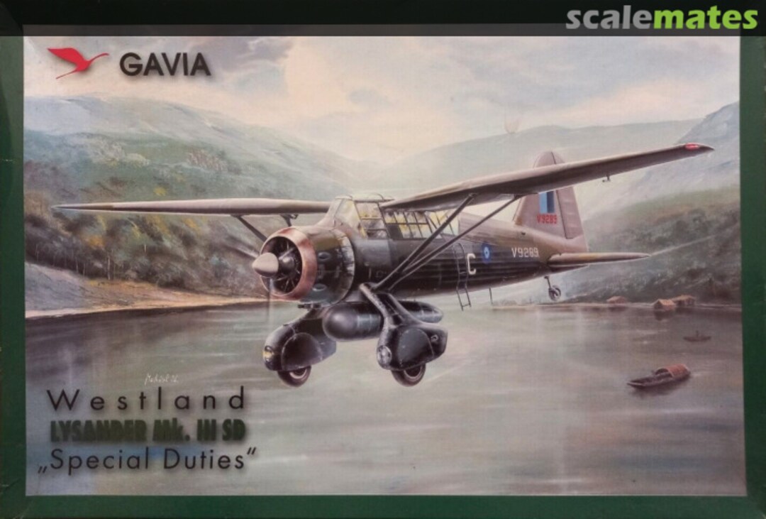 Boxart Westland Lysander Mk.III SD "Special Duties" 008/0901 Gavia