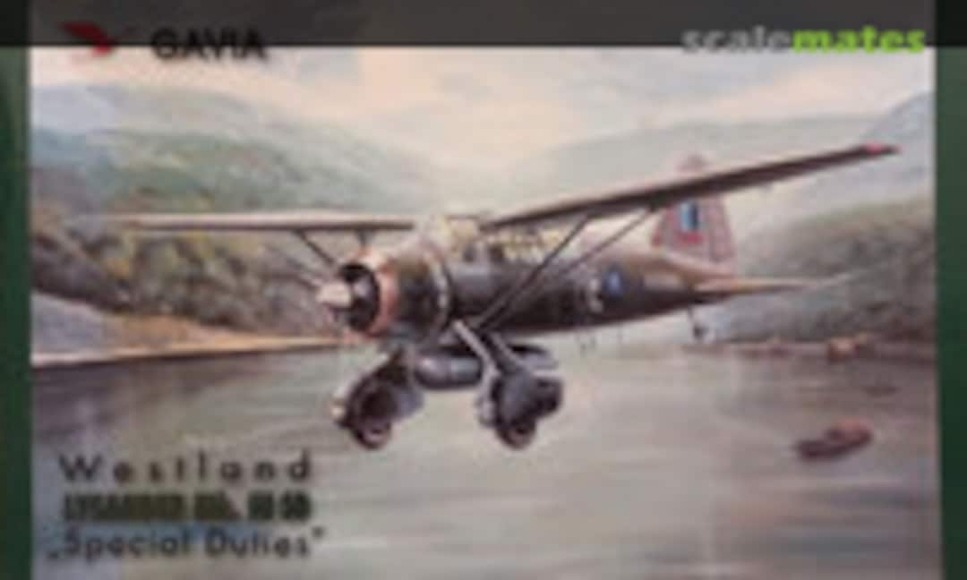 1:48 Westland Lysander Mk.III SD &quot;Special Duties&quot; (Gavia 008/0901)