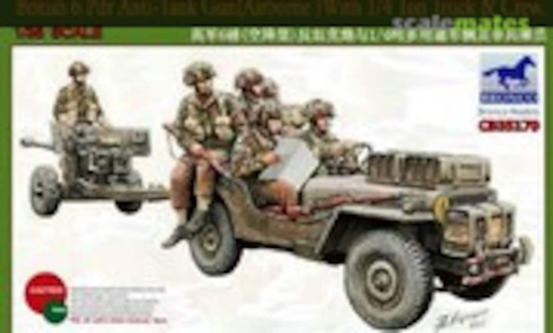 1:35 6pdr Anti-Tank Gun (Airborne) (Bronco CB35170)