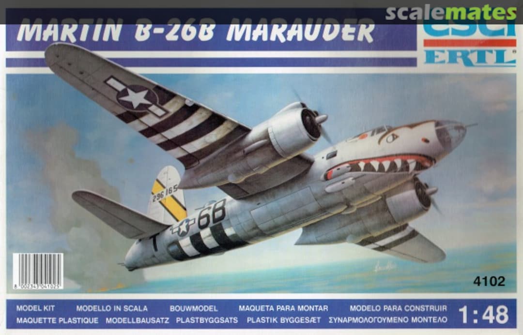 Boxart Martin B-26B Marauder 4102 ESCI/ERTL