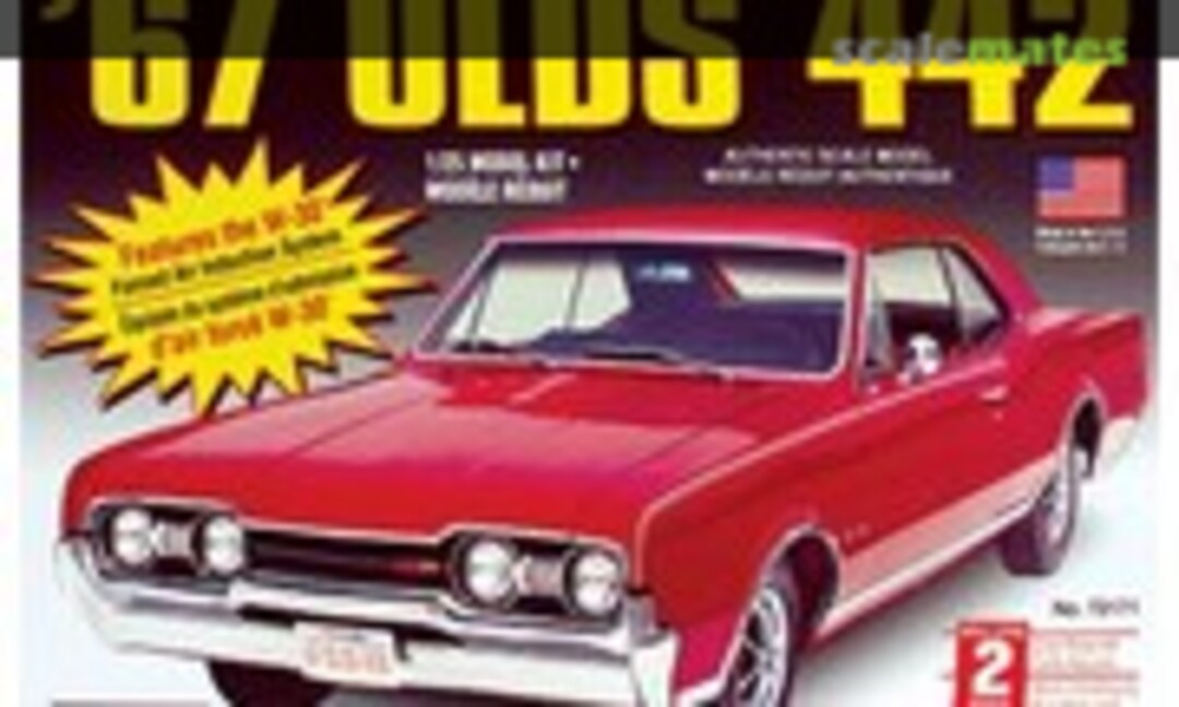 1:25 1967 Olds 442 (Lindberg 72171)