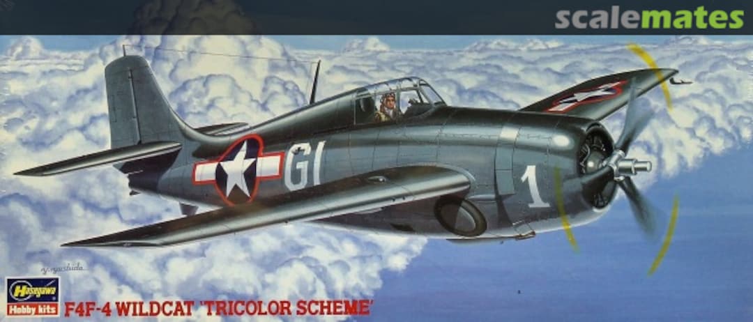 Boxart F4F-4 Wildcat `Tricolor Scheme´ 52059 Hasegawa