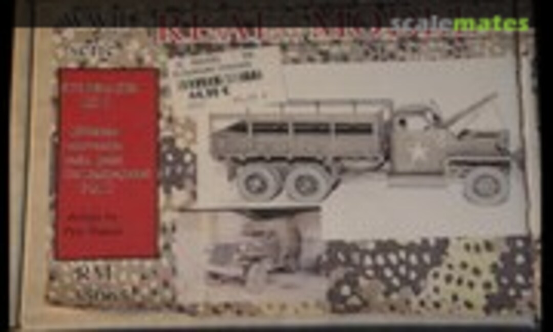 1:35 Studebaker US6 6X6 closed cab (Real Model RM35065)