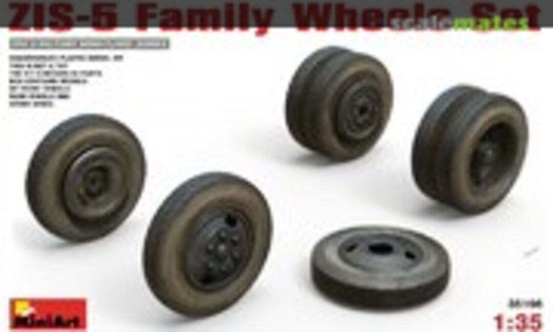 1:35 ZIS-5 Family Wheels Set (MiniArt 35196)