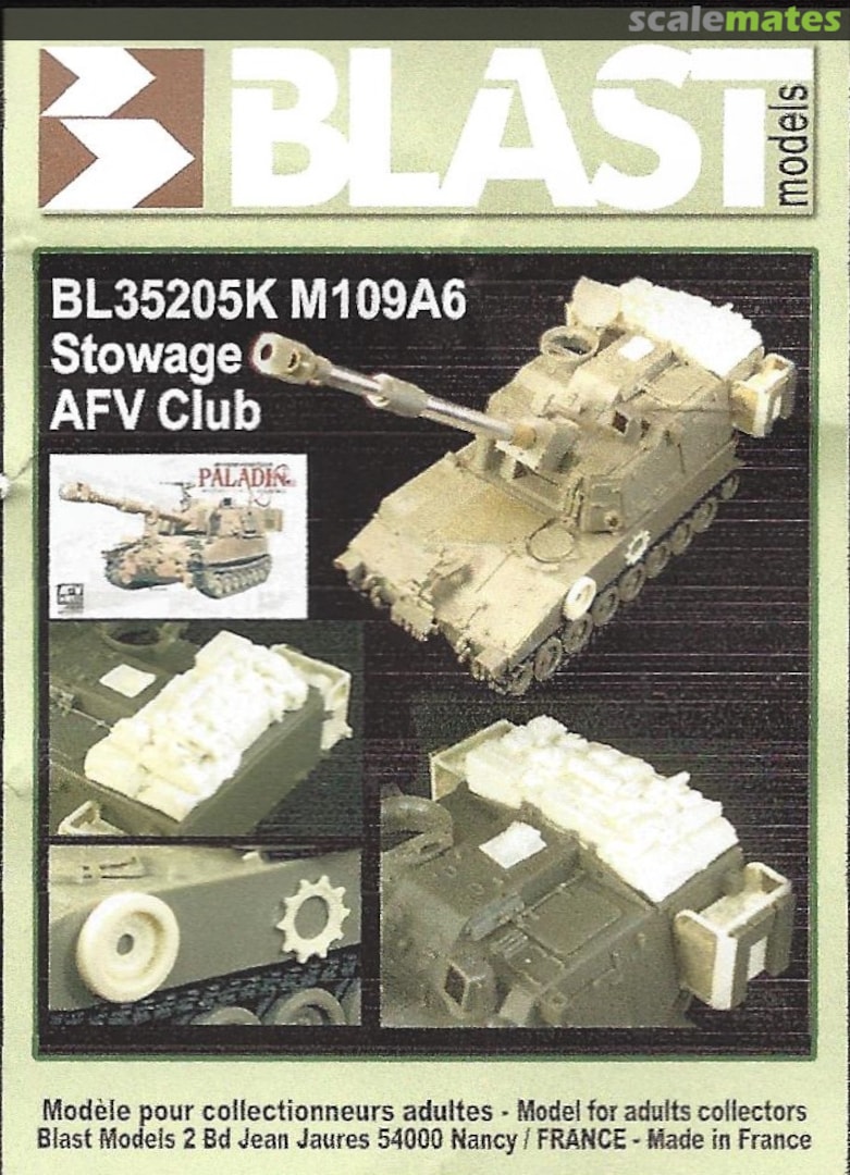 Boxart M109A6 Stowage BL35205K Blast Models