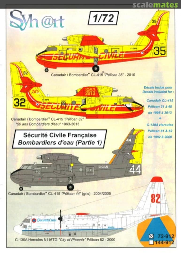 Boxart Securite Civile Francaise Pt.I 72-912 Syhart