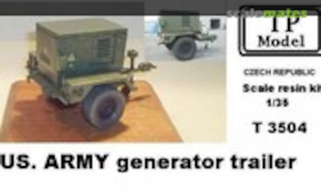 1:35 US Army Generator Trailer (TP Model T-3504)