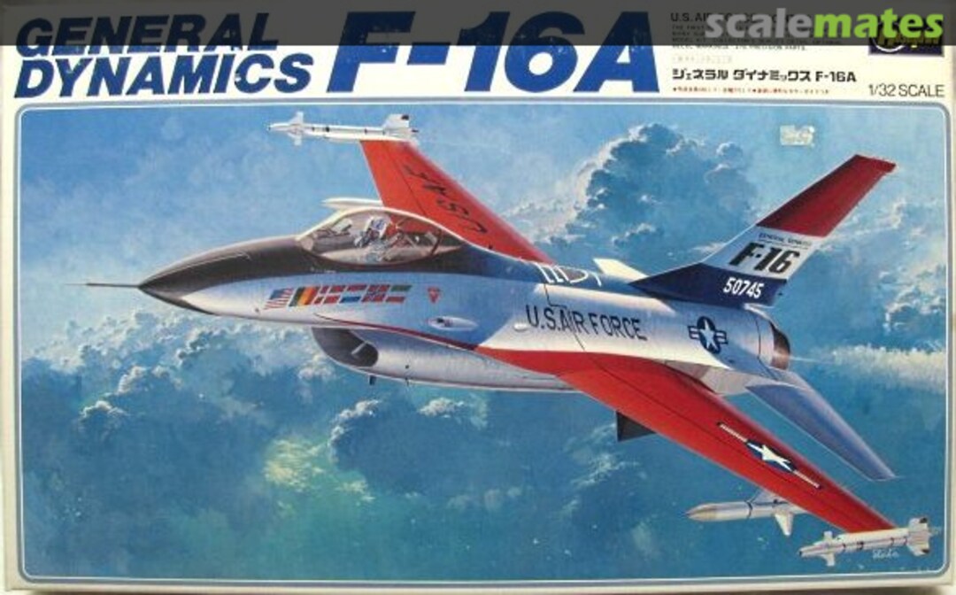 Boxart F-16A JS-100 Hasegawa